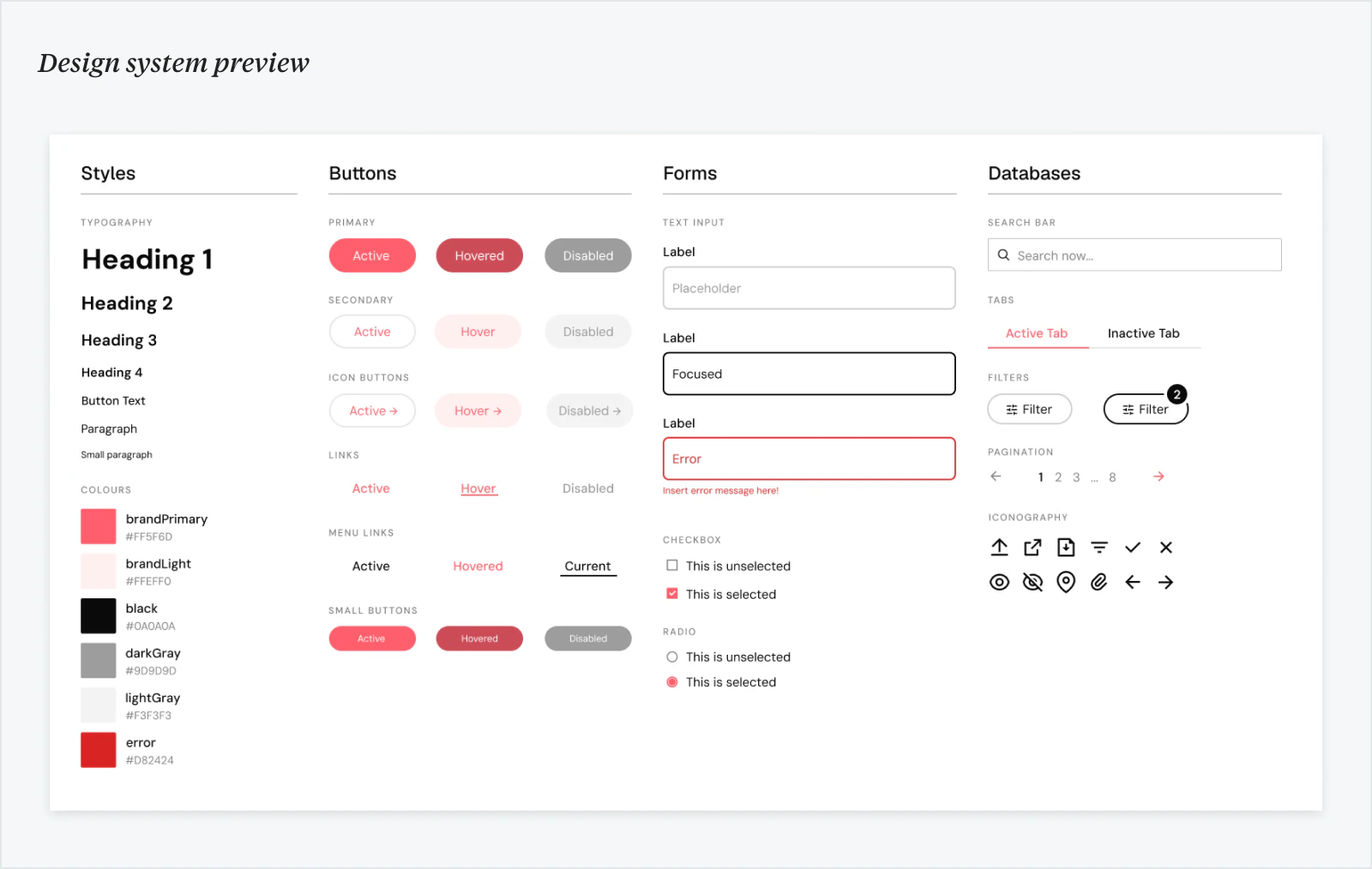 ReelStay design system preview